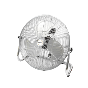 20 Inch (50cm) Industrial and Home Floor Fan (Chrome)