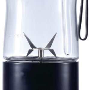 BPA Free USB Rechargeable Mini Portable Juice Vegetables Blender, Mixer and Shaker (BLACK)