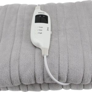 Digilex Grey Heated Throw Rug