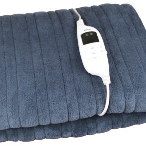 Digilex Electric Heated Throw Rug - Grey