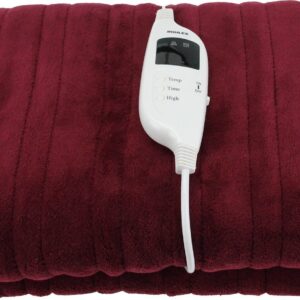 Digilex Red Heated Throw Rug
